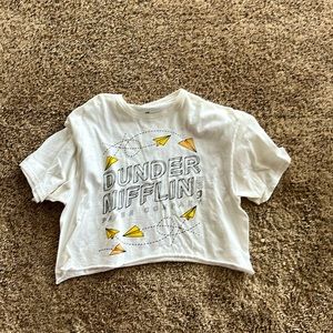 Cropped Dundee mifflin shirt